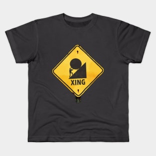 SISYPHUS CROSSING Kids T-Shirt